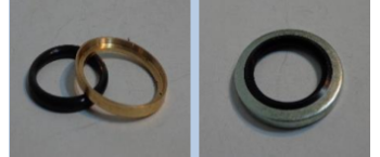 Brass washers with O-RING SR-010012